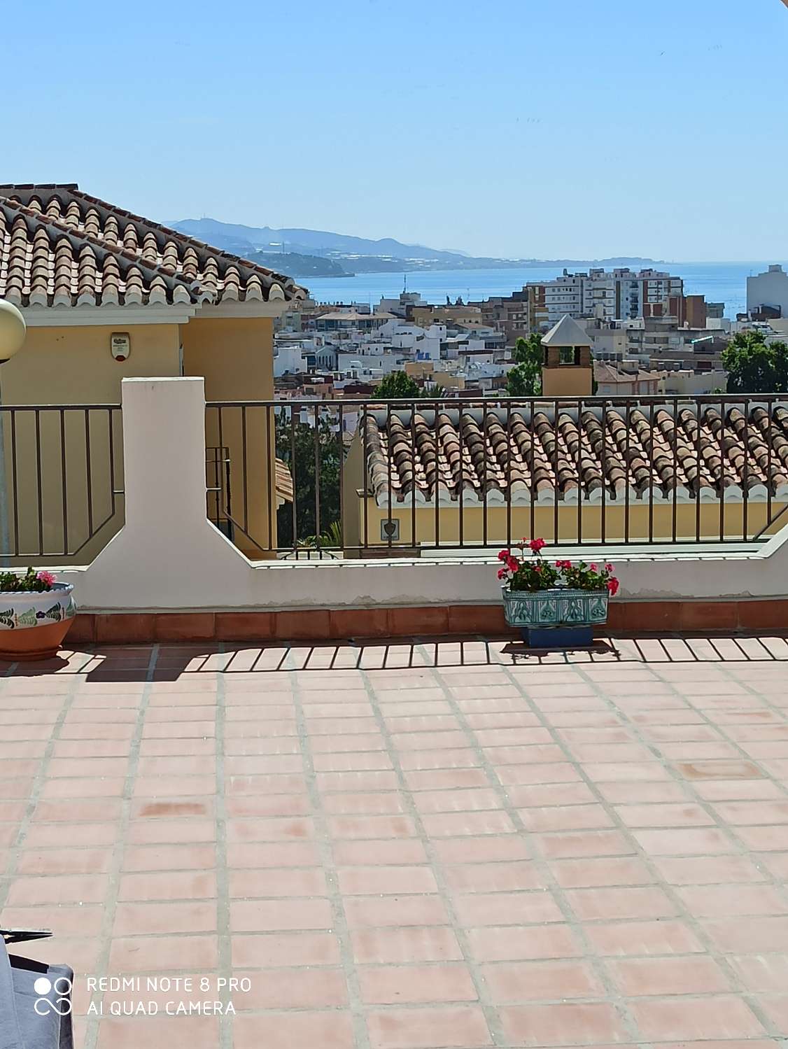 villa in torre del mar with sea views