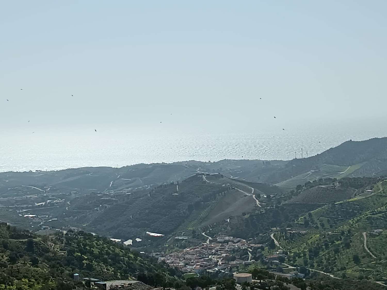 parcela en iznate con vistas al mar