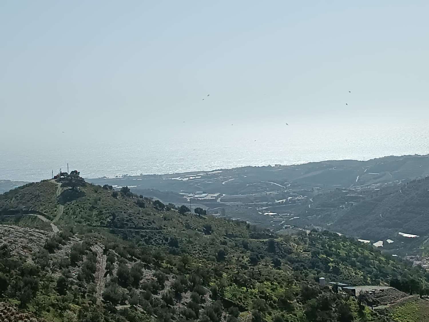 parcela en iznate con vistas al mar