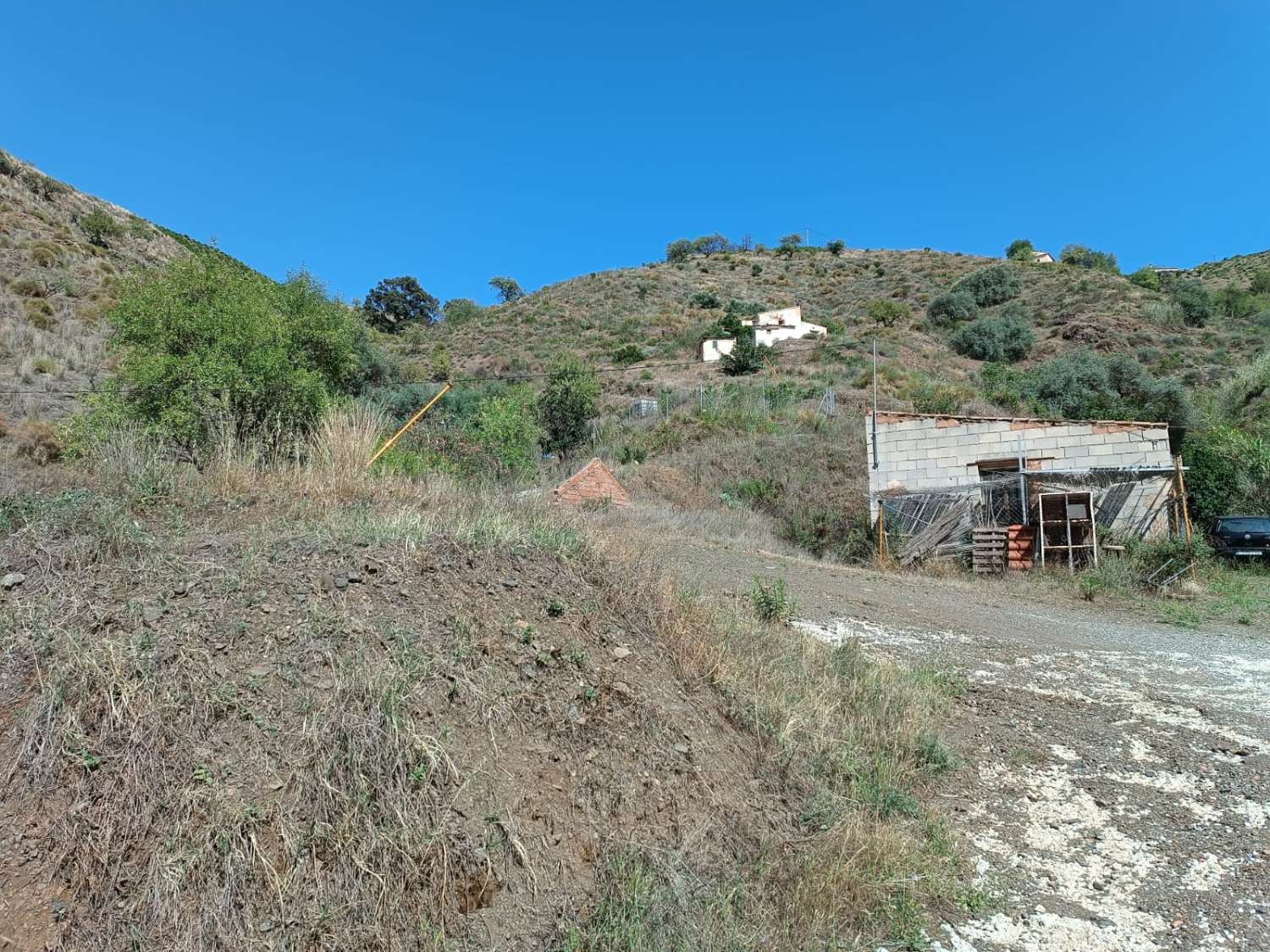 parcela en el borge con casa para reformar