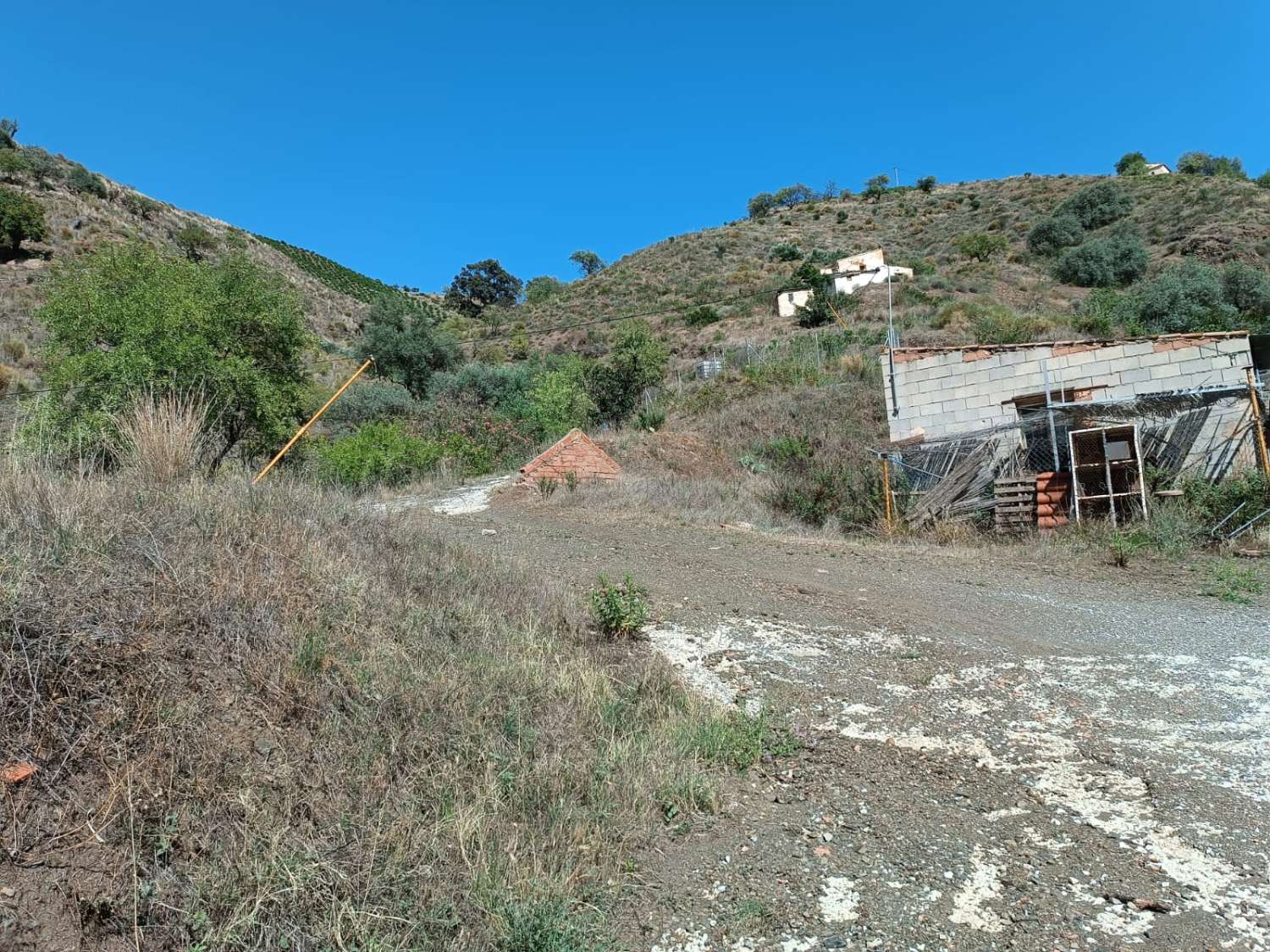 parcela en el borge con casa para reformar