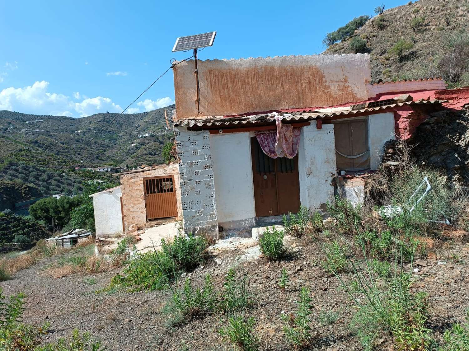 parcela en el borge con casa para reformar