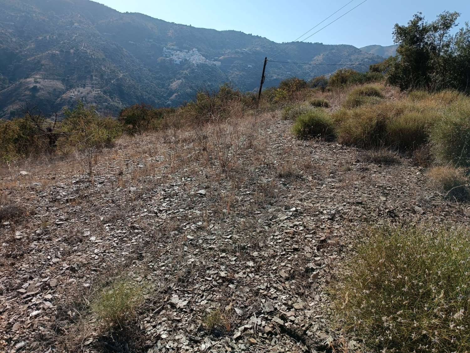 Terreno in totale con vista sul mare