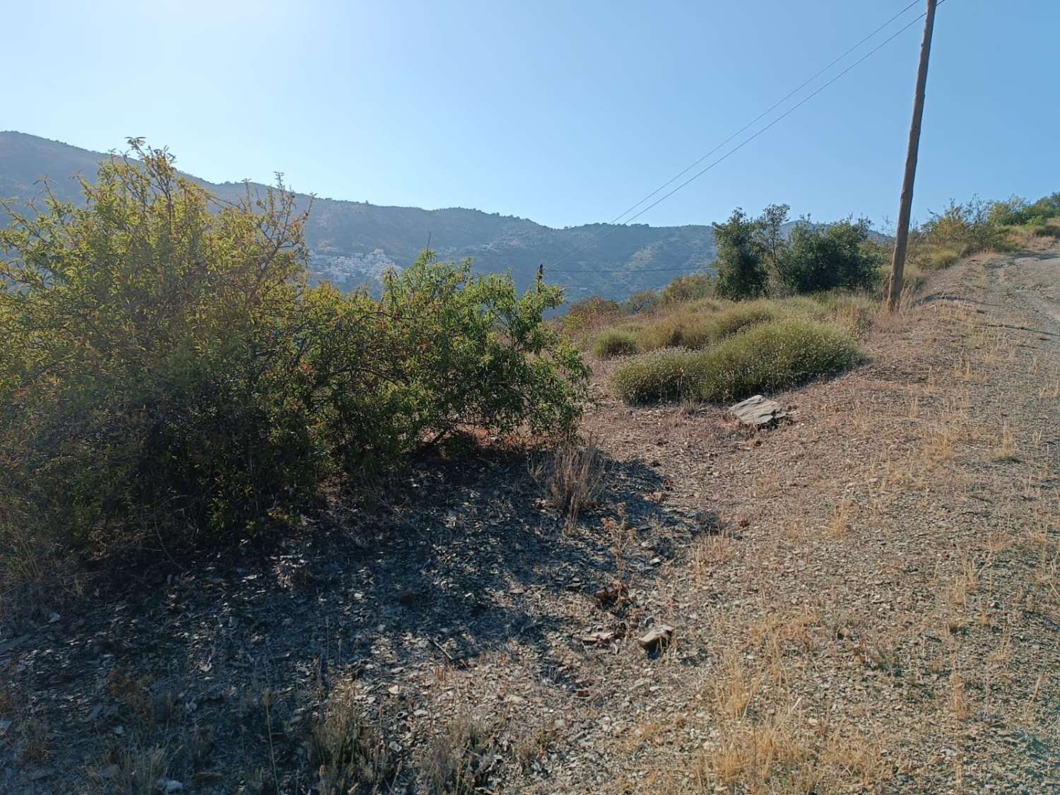 Terreno in totale con vista sul mare