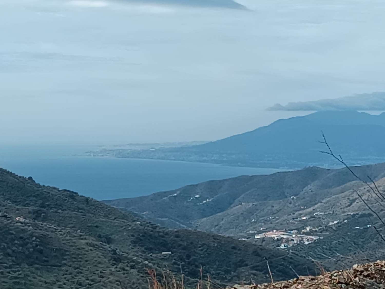 Terrain à moclinejo avec vue sur la mer