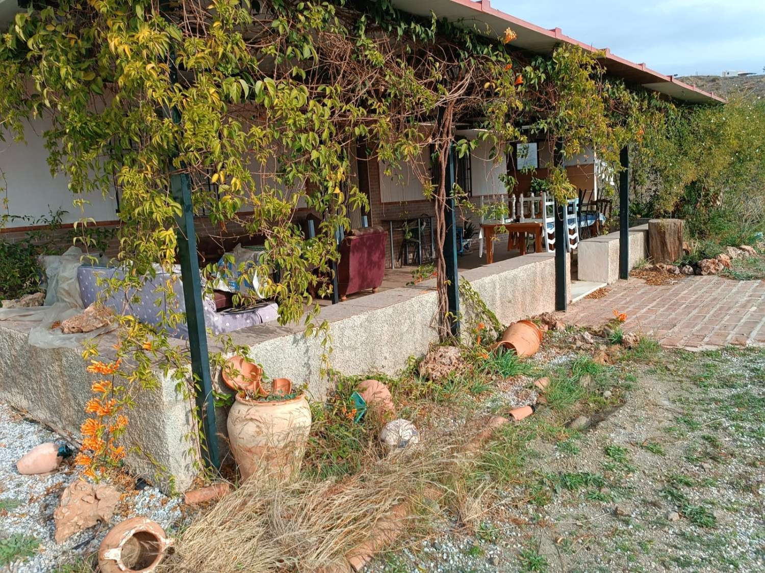 casa de campo en almachar con piscina