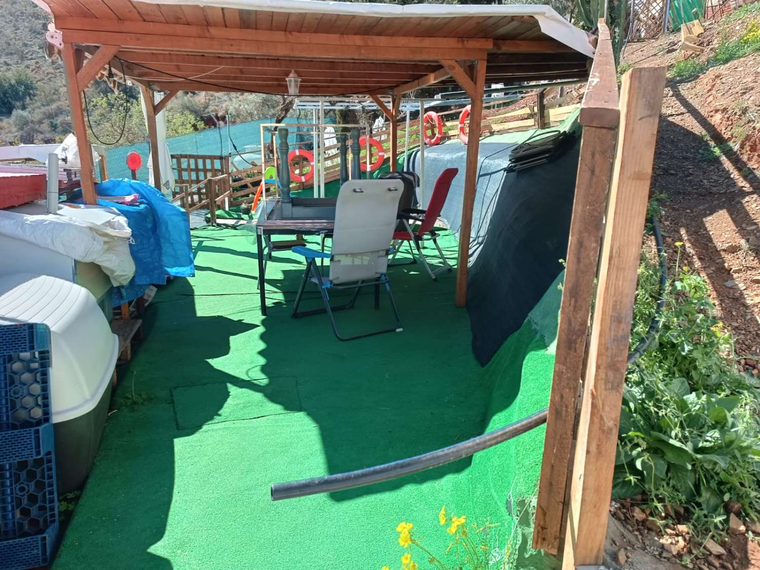 parcela con casita de aperos en venta cotrina