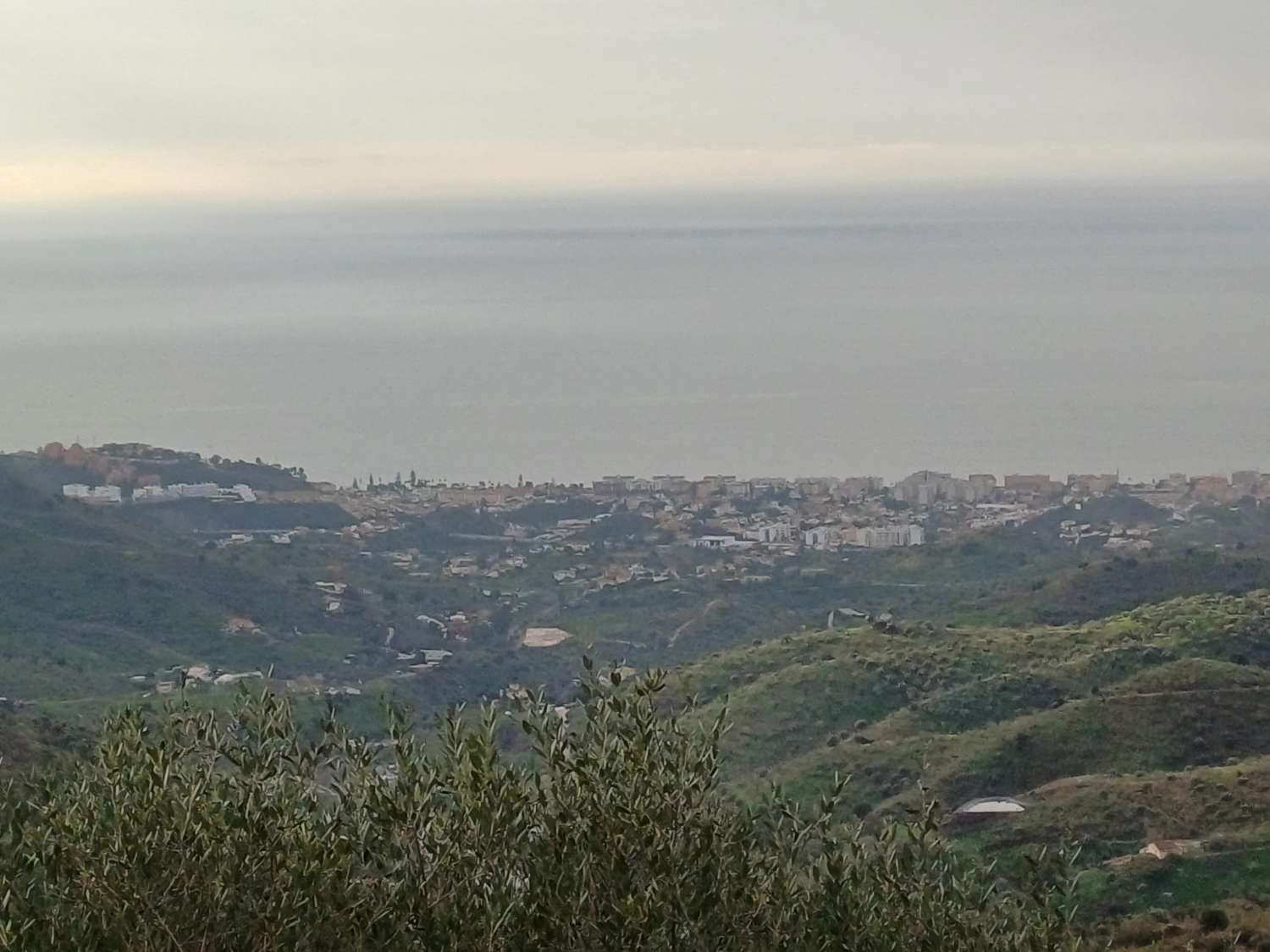 Terrain à moclinejo avec vue sur la mer