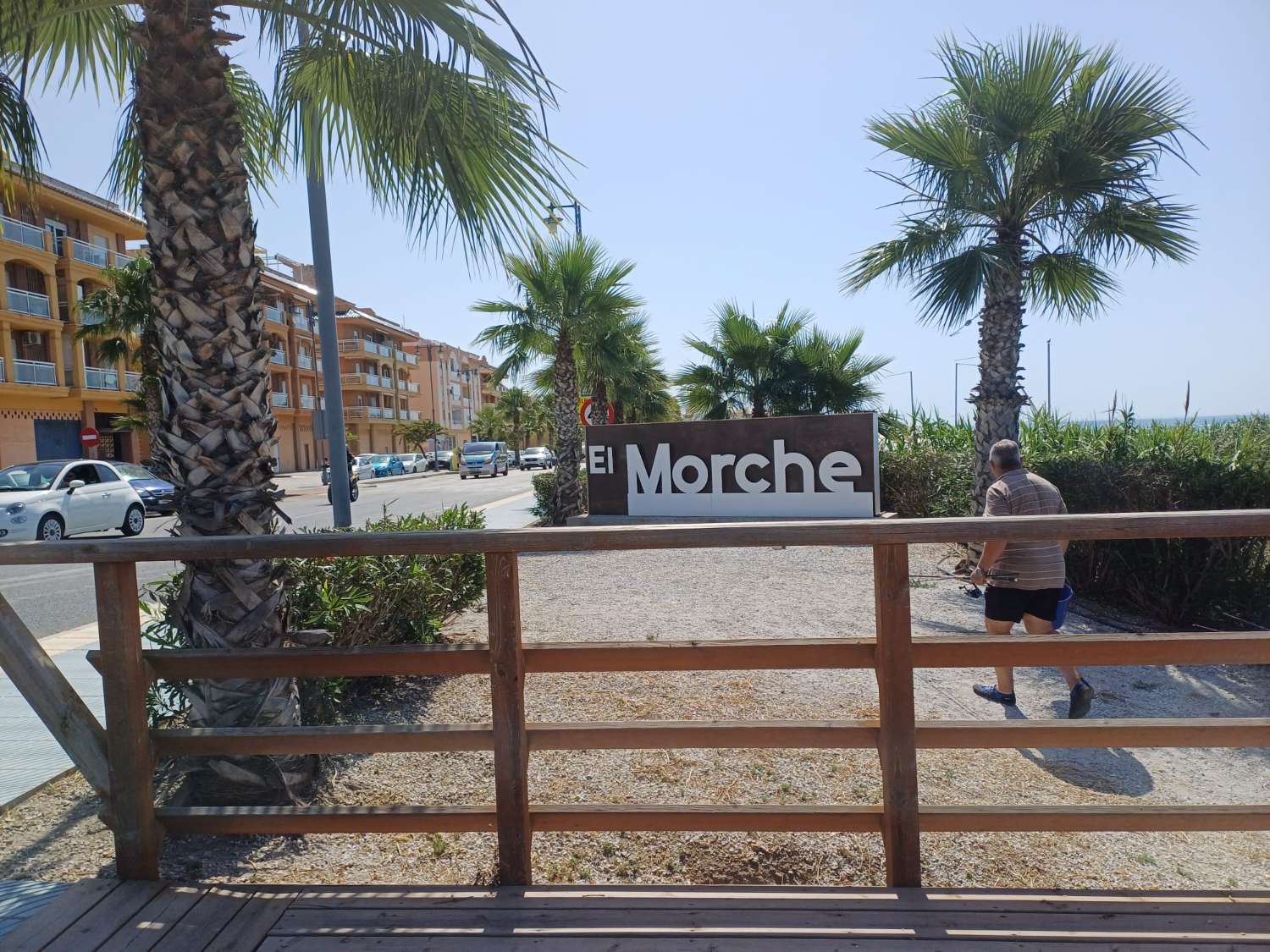 Parcela en el morche con agua