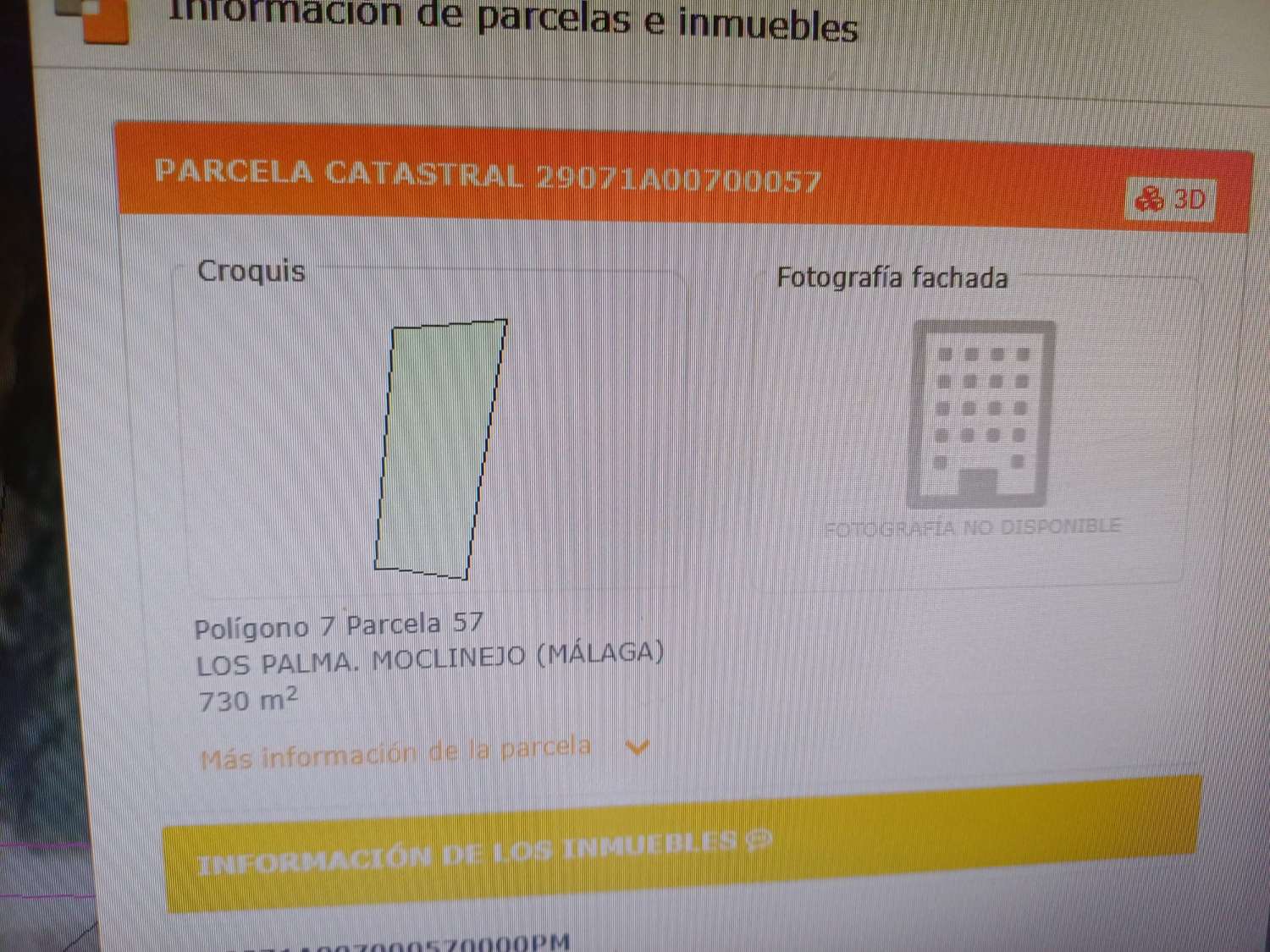solar y parcela en moclinejo(los palmas)