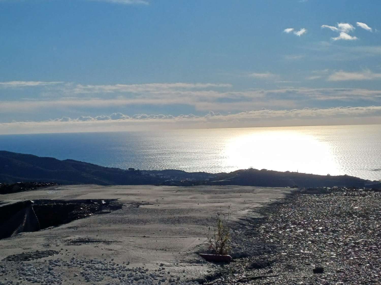 Tomt i Rincon de la Victoria med havsutsikt