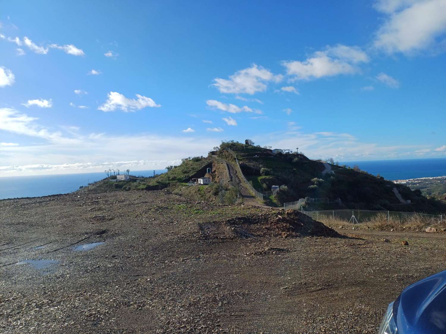 Tomt i Rincon de la Victoria med havsutsikt