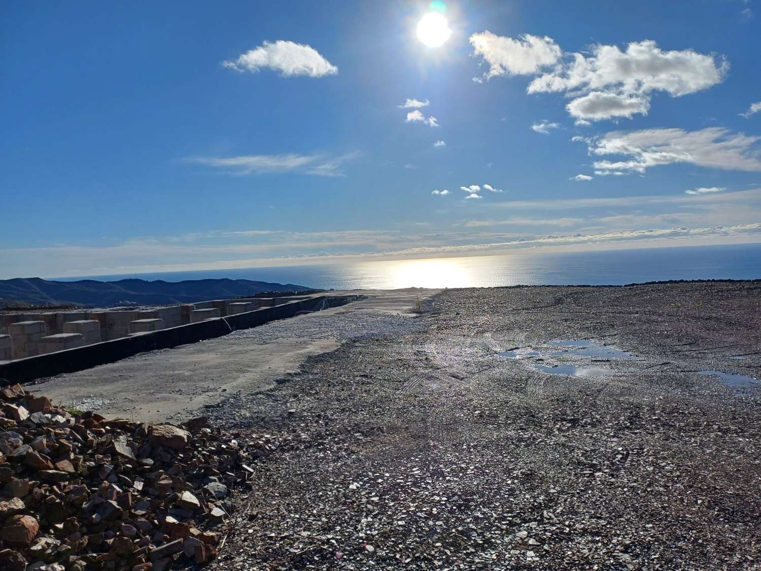 Tomt i Rincon de la Victoria med havsutsikt