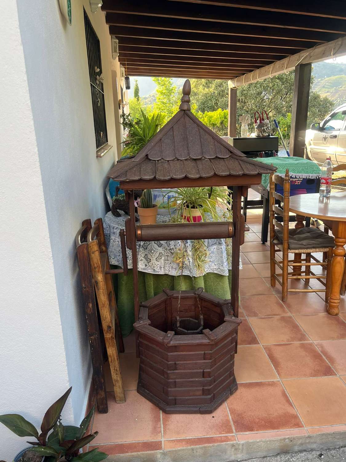 Hus med pool i Borge