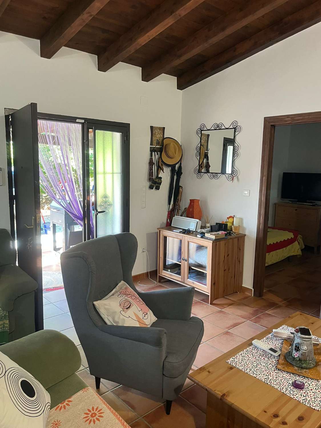 Hus med pool i Borge