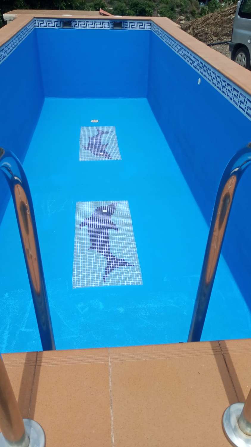 Casa de campo con piscina en Almachar