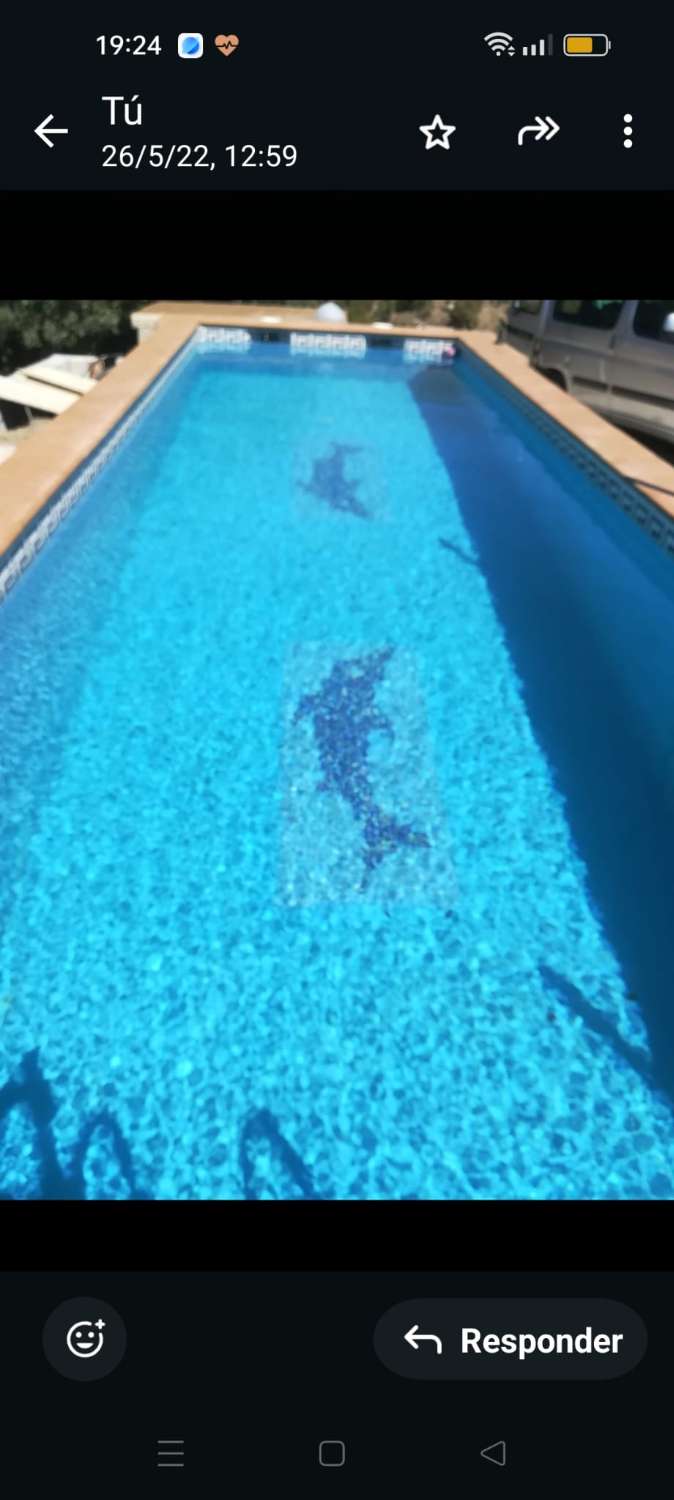 Casa de campo con piscina en Almachar