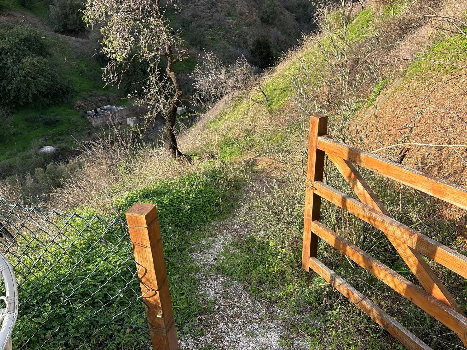 Plot with house in Olias